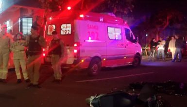 Imagem referente a Pai de vítima fatal passa mal ao chegar em local de acidente em Cascavel
