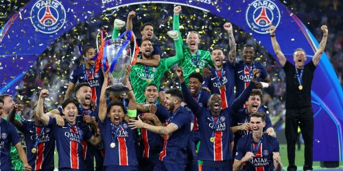Volta por cima e título inédito: PSG é o novo dono do futebol europeu Imagem referente a Volta por cima e título inédito: PSG é o novo dono do futebol europeu
