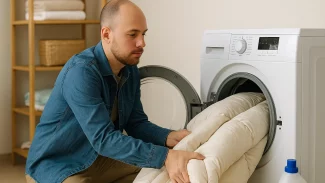 Como lavar edredom em casa sem sobrecarregar a máquina nem deixar cheiro ruim