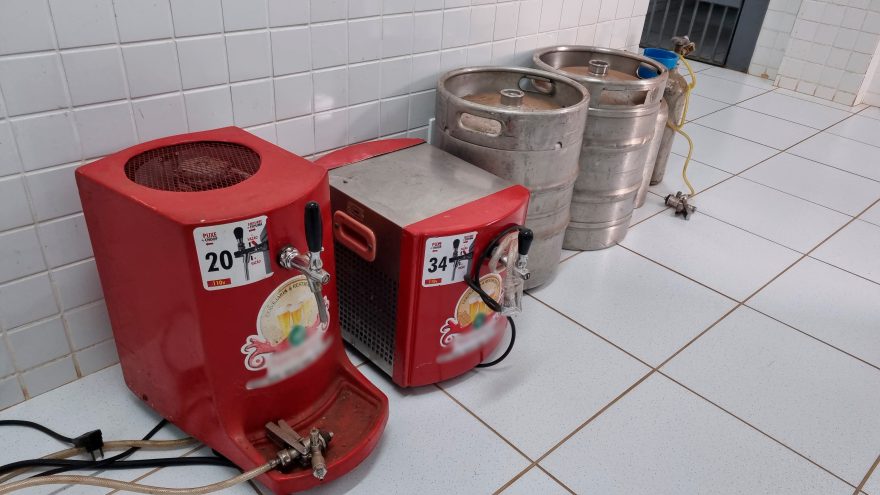 Máquinas de Chopp furtadas são localizadas após anúncio no Facebook; dois são presos no Periolo