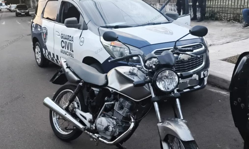 Motocicleta com quase R$ 190 mil em dívidas é apreendida em Maringá