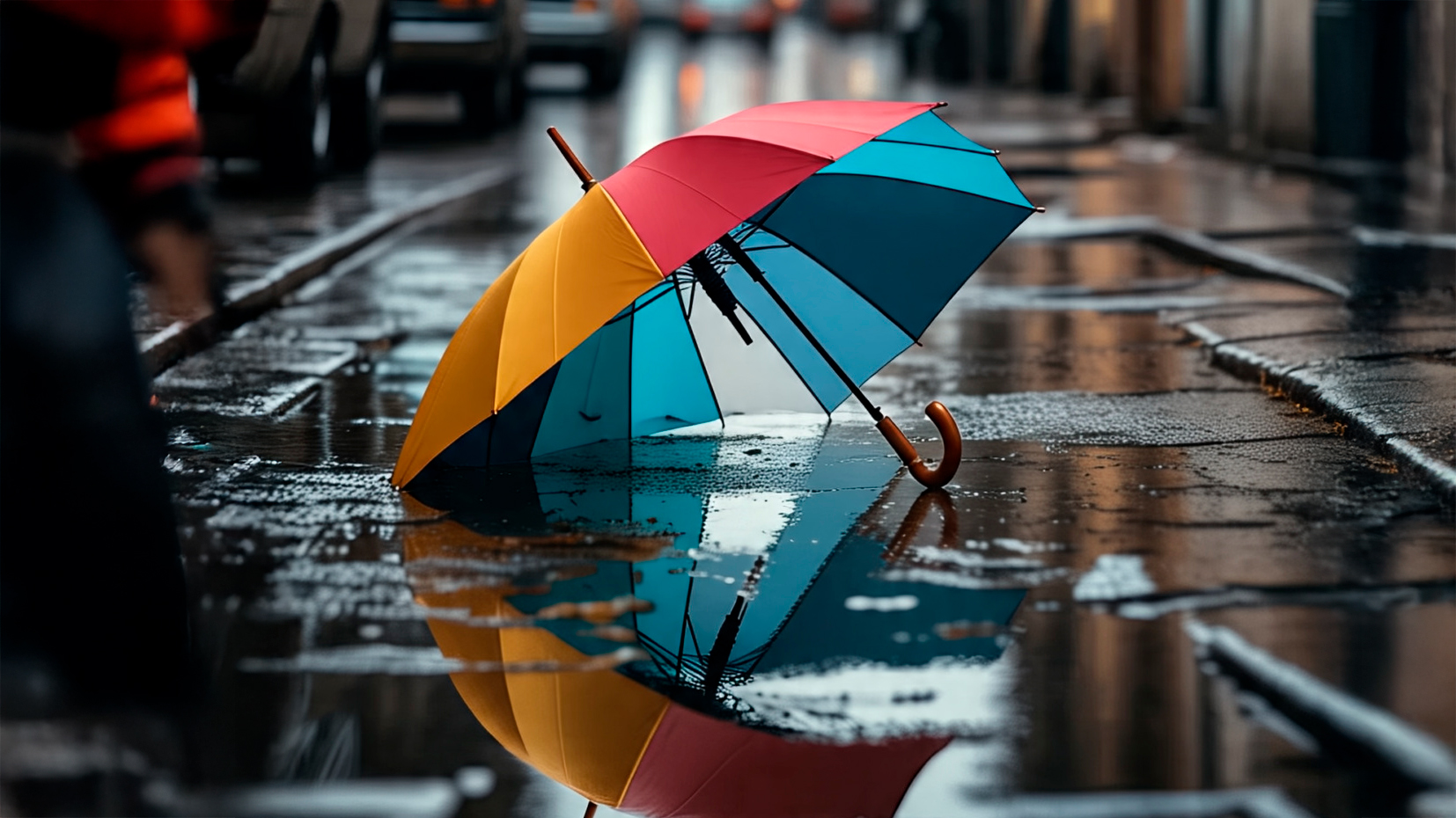 Quarta-feira molhada em Cascavel: guarda-chuva é o acessório da vez! Quarta-feira molhada em Cascavel: guarda-chuva é o acessório da vez!