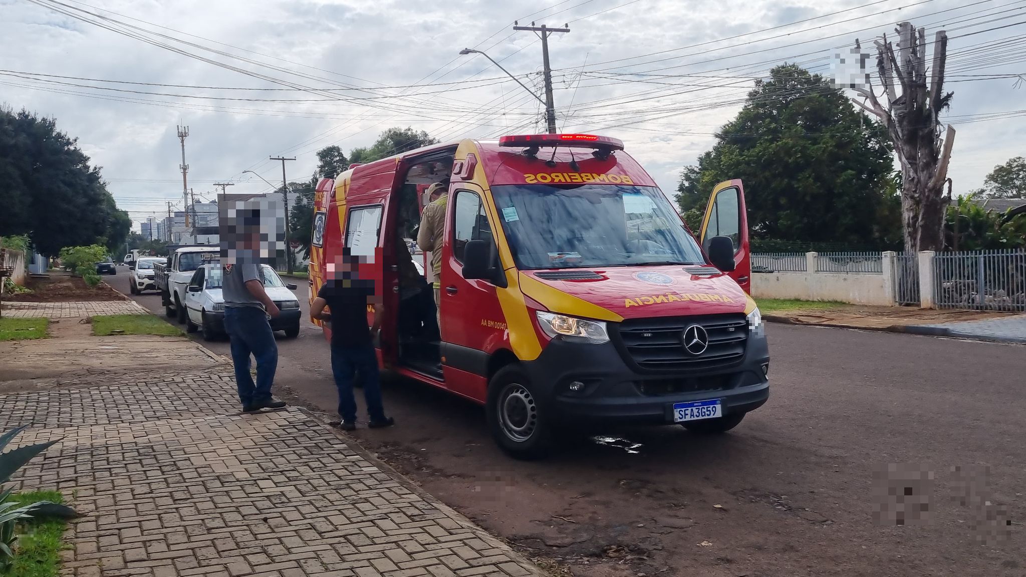 Portão faz segunda vítima na Vila Tolentino: idoso de 72 anos ficou ferido
