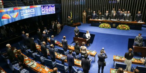 Imagem referente a Congresso defende ampliação das relações Sul-Sul em Fórum do Brics