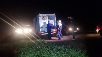 Após duas horas de acidente fatal, corpo é recolhido pelo IML na BR-369