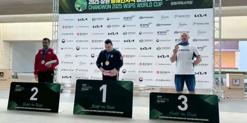 Alexandro Basso fatura medalha inédita para o Brasil no tiro esportivo Imagem referente a Alexandro Basso fatura medalha inédita para o Brasil no tiro esportivo