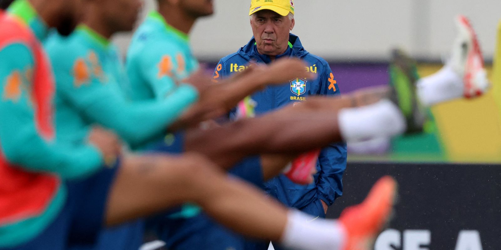 Brasil enfrenta Equador na estreia do italiano Carlo Ancelotti