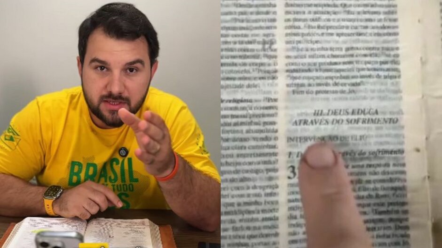 Vereador causa polêmica com projeto de lei para leitura da Bíblia em eventos públicos