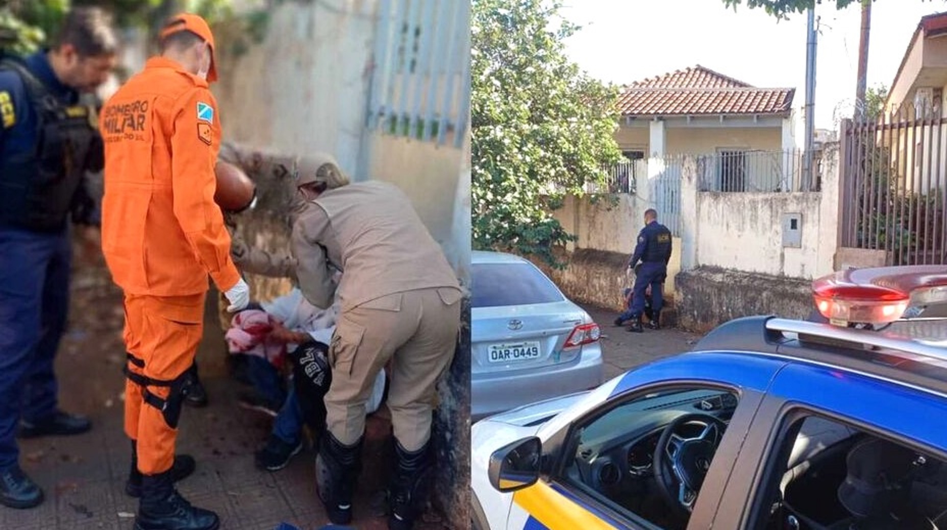Tentativa de homicídio na Vila Carvalho: Homem esfaqueado é socorrido em estado crítico