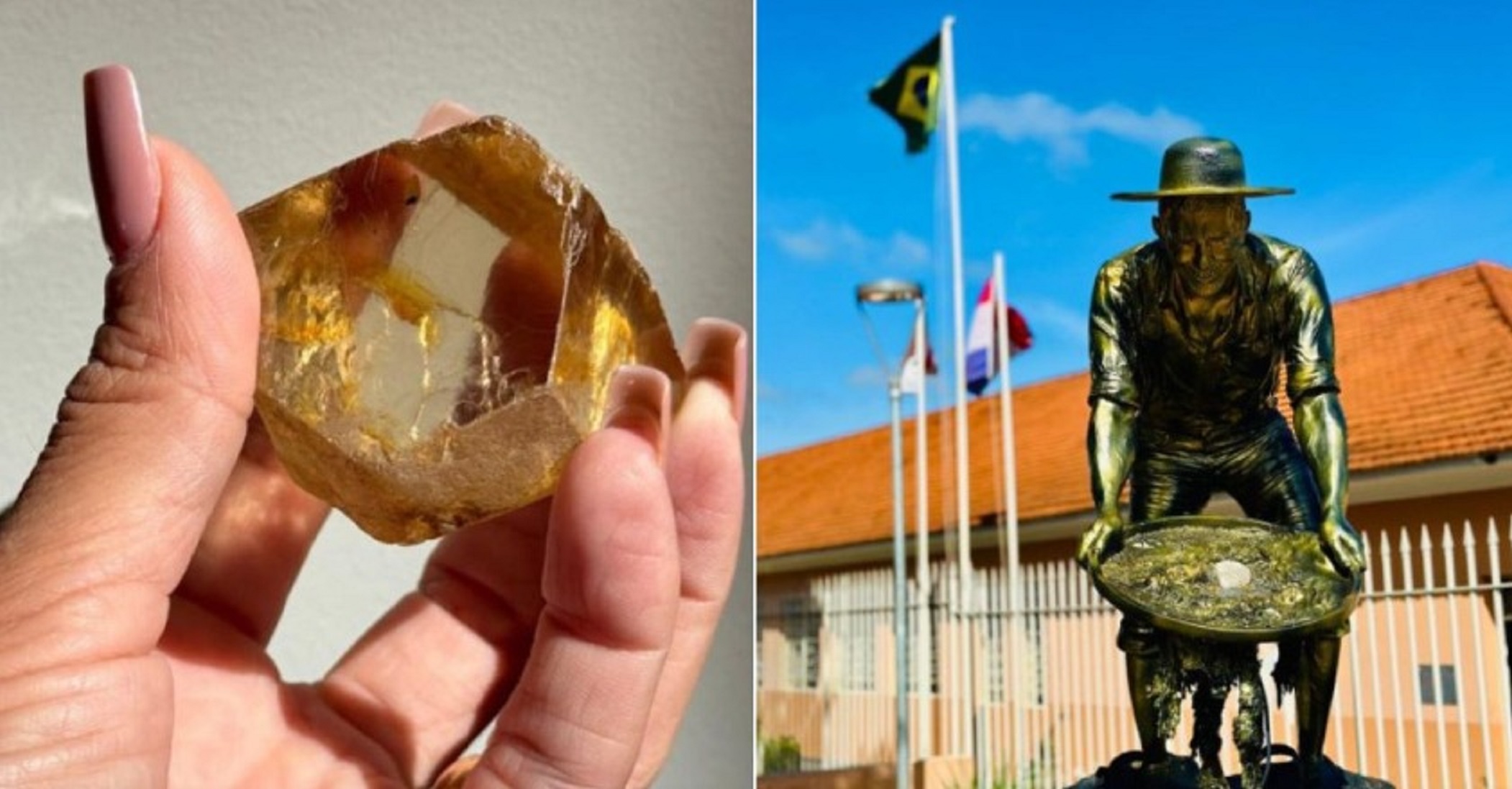 Pedra preciosa: Diamante de 647 quilates é encontrado em Minas Gerais
