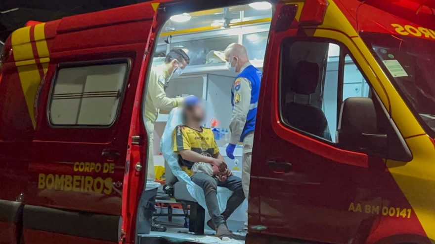 Homem é agredido com cassetete no braço e na cabeça na Região Norte
