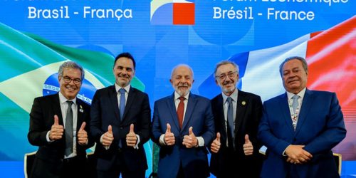 Imagem referente a Empresários franceses prometem a Lula investir R$ 100 bi no Brasil