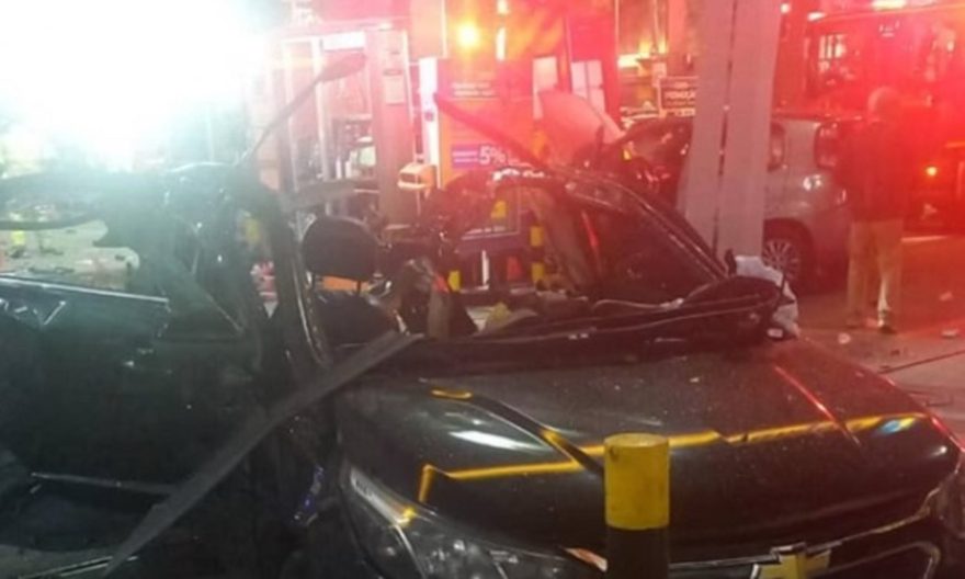 Explosão em posto de combustíveis deixa um morto e causa danos; veja vídeo
