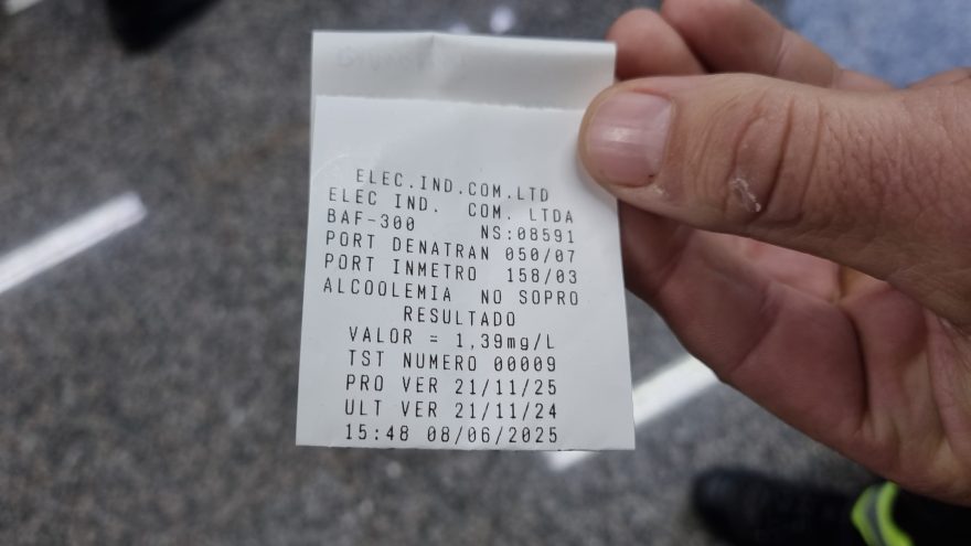 Motorista causa acidente na Região Norte e é detido por embriaguez