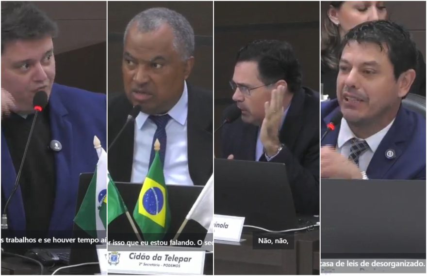 Áudio chamando vereadores de “desorganizados” gera bate-boca na Câmara