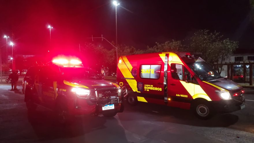 Mulher sofre amputação em acidente na Avenida Tancredo Neves