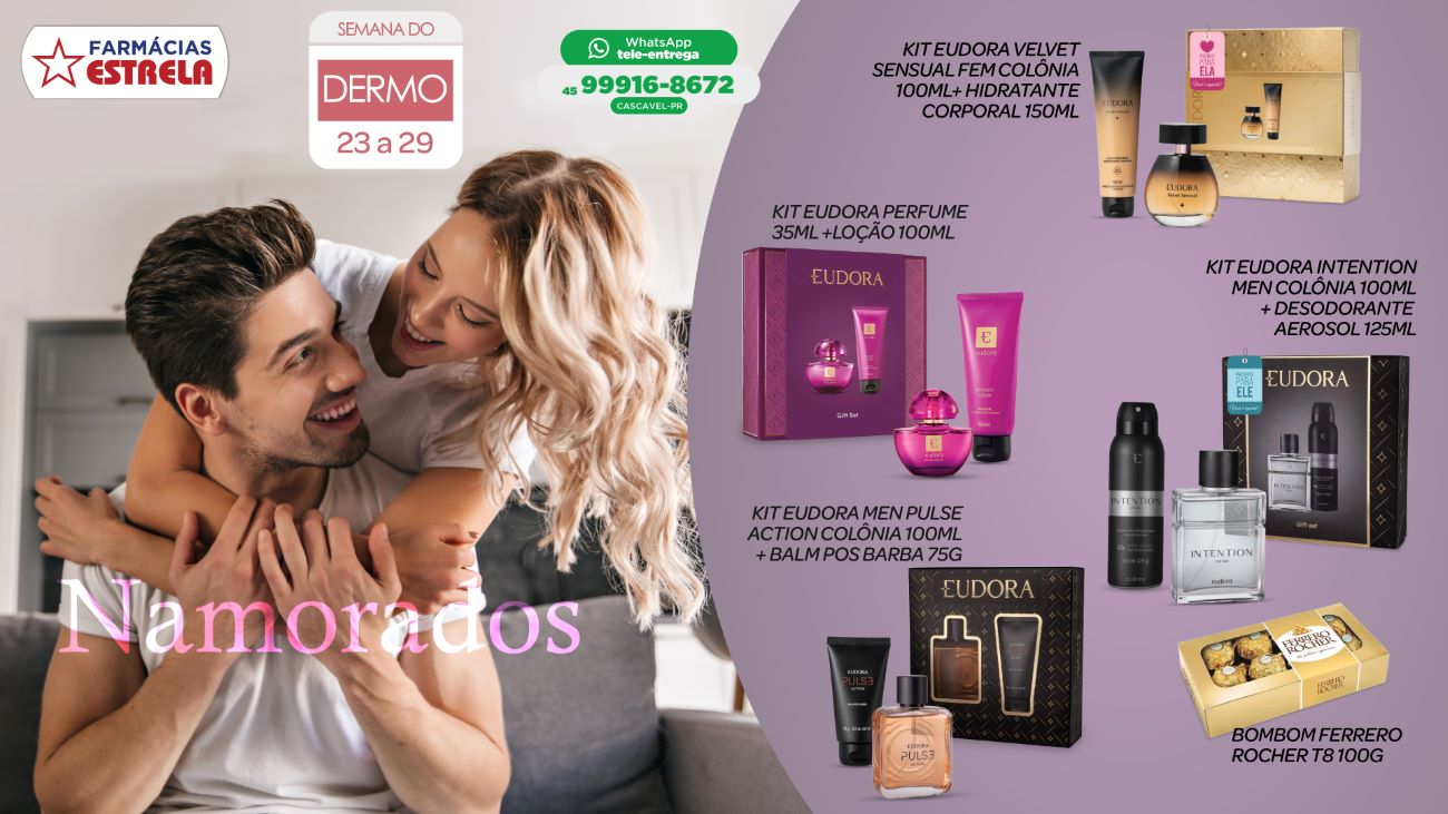 O amor está no ar… e nas prateleiras das Farmácias Estrela!