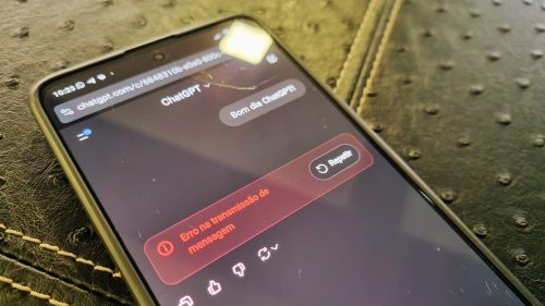 ChatGPT apresenta instabilidade Imagem referente a ChatGPT apresenta instabilidade