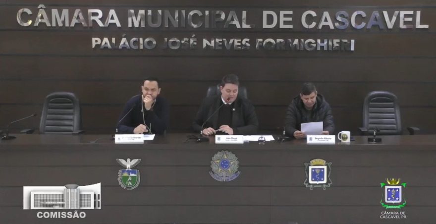 CCJ de Cascavel discute novos projetos de lei em reunião na Câmara