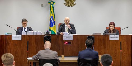 Moraes inicia interrogatório de Bolsonaro na ação da trama golpista Imagem referente a Moraes inicia interrogatório de Bolsonaro na ação da trama golpista