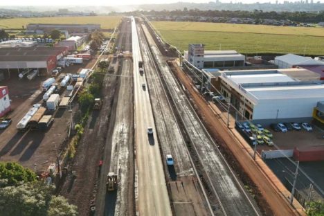 Duplicação de rodovia em Toledo chega a 57,32% de execução Imagem referente a Duplicação de rodovia em Toledo chega a 57,32% de execução