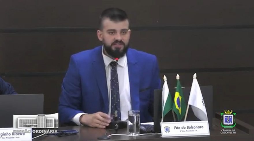 OAB Cascavel emite nota de repúdio a comentários do vereador Fão do Bolsonaro