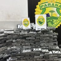 Imagem referente a PMPR apreende mais de meia tonelada de cocaína em Curitiba