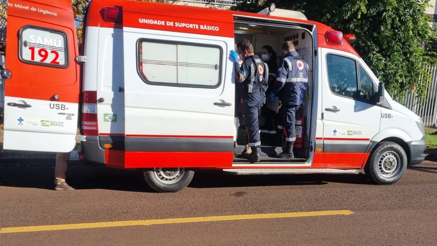 Menino de 4 anos sofre convulsão e é socorrido pelo Samu no bairro Alto Alegre