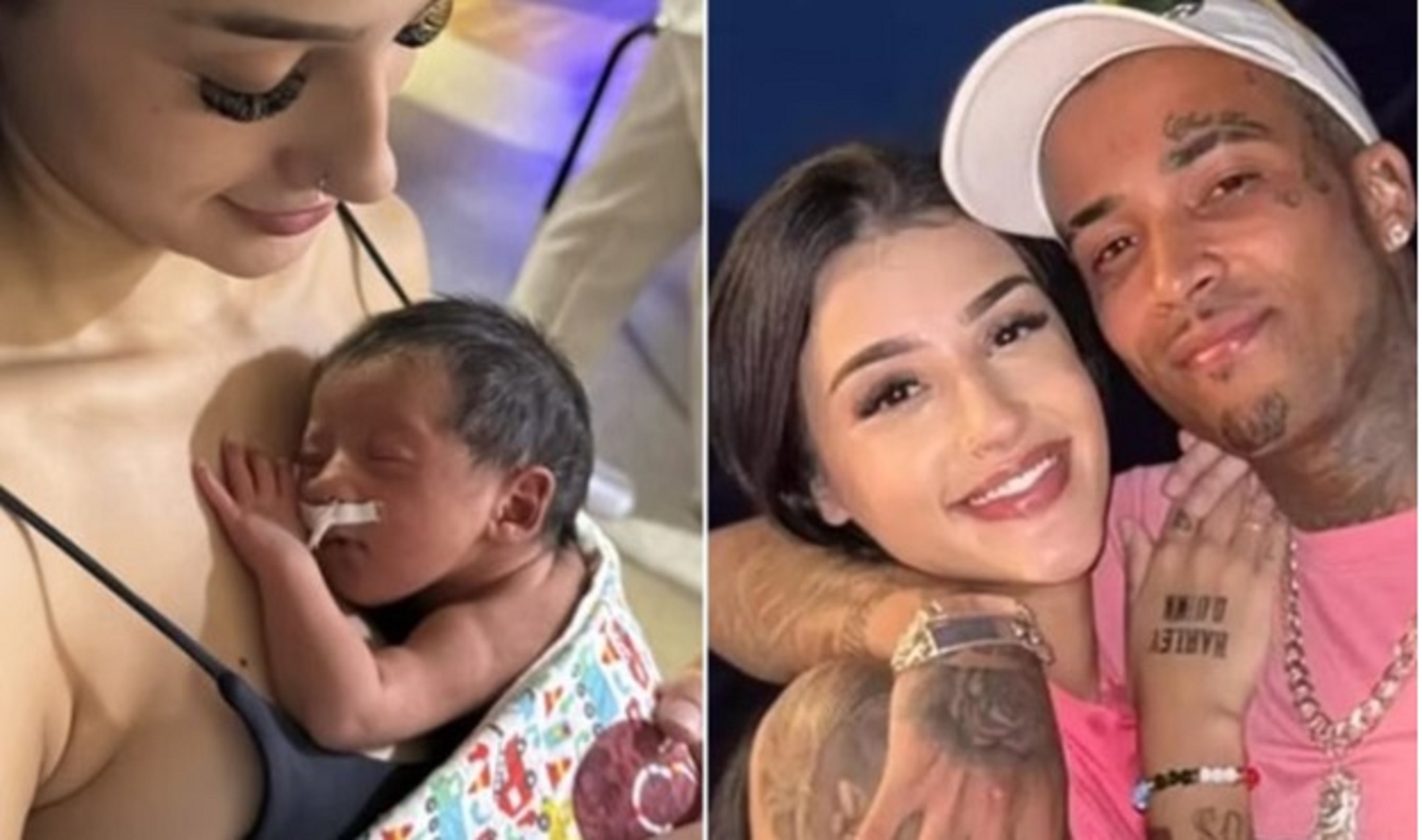 Influenciadora Bia Miranda denuncia agressão de namorado e ameaça à filha recém-nascida