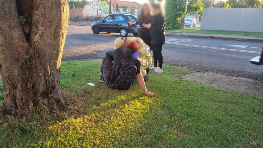 Motociclista fica ferido em acidente no Alto Alegre