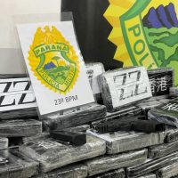 Imagem referente a Em 3 dias, policiais do Paraná interceptam 3,5 toneladas de drogas e tiram R$ 65 milhões do tráfico