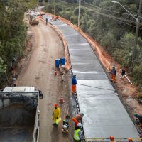 Imagem referente a Obra da nova ligação entre Mandirituba e São José dos Pinhais entra na concretagem