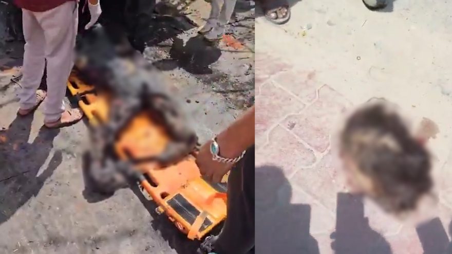 Imagens fortes: Vídeo mostra corpos carbonizados em meio a destroços de avião da Air India