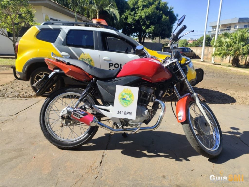 Motociclista é flagrado fazendo manobra perigosa em via pública em Medianeira
