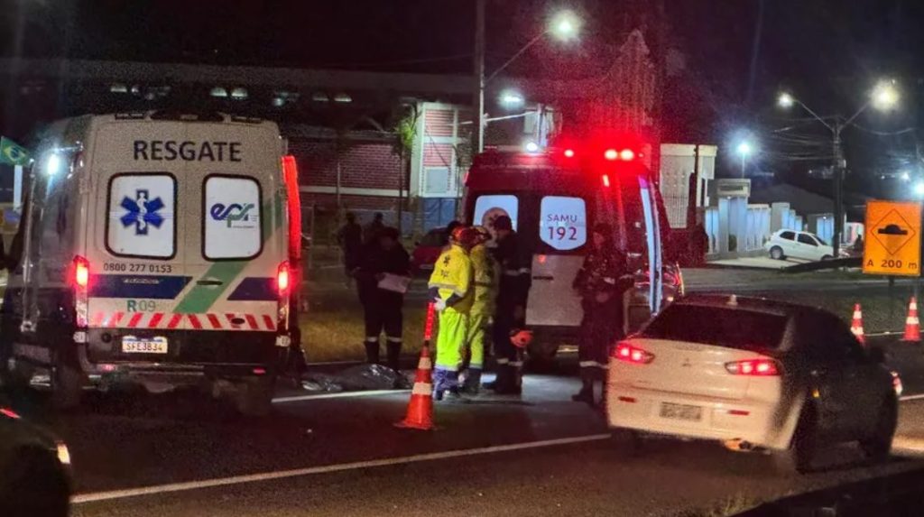 Homem morre atropelado e motorista foge do local sem prestar socorro