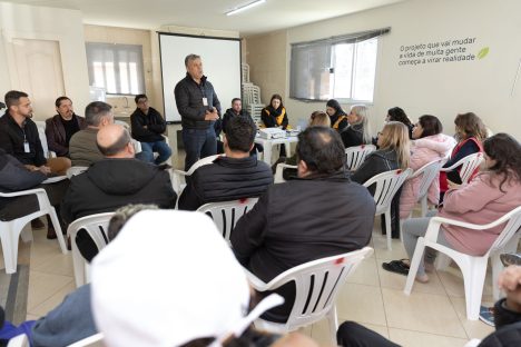 Sanepar apresenta aos moradores do Novo Caximba soluções para o abastecimento Imagem referente a Sanepar apresenta aos moradores do Novo Caximba soluções para o abastecimento