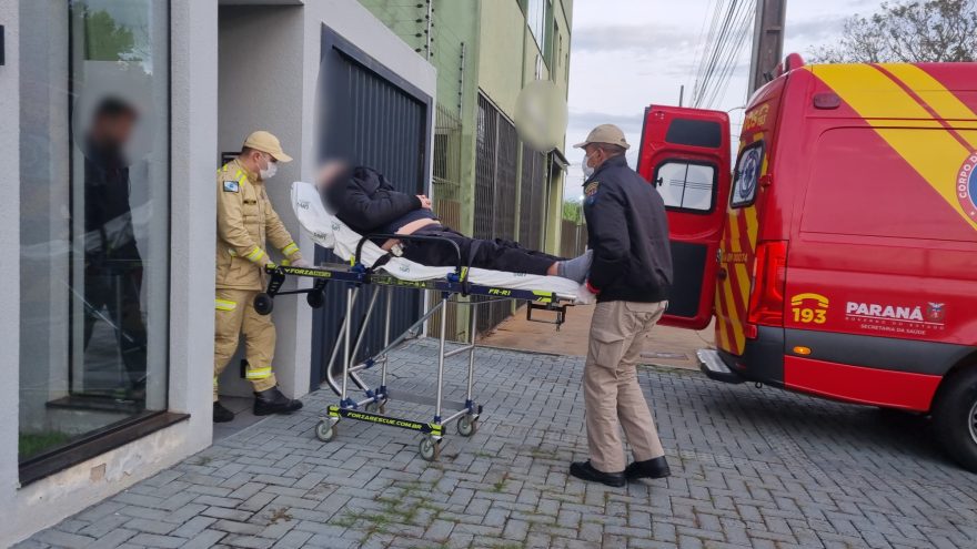 Idoso de 75 anos sofre queda em residência no Alto Alegre e fica ferido