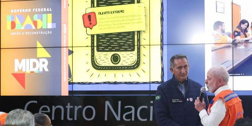 Defesa Civil: governo testa sistema de alerta em cidades do Nordeste Imagem referente a Defesa Civil: governo testa sistema de alerta em cidades do Nordeste