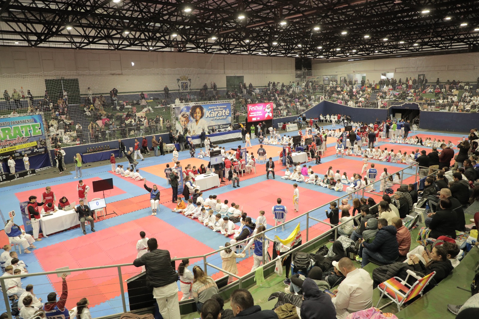Cascavel se transforma em palco de grandes eventos esportivos com Campeonato Paranaense de Karatê