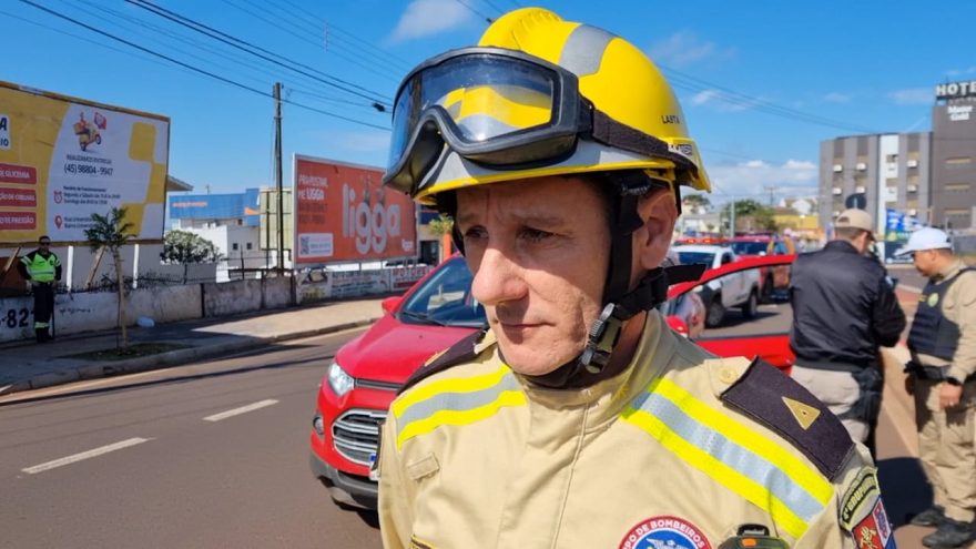 ‘Criança ainda não identificada teve lesão grave’, afirma subtenente do Corpo de Bombeiros