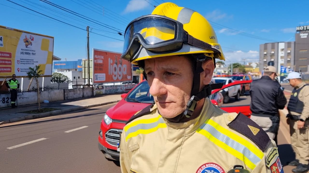 'Criança ainda não identificada teve lesão grave', afirma subtenente do Corpo de Bombeiros 'Criança ainda não identificada teve lesão grave', afirma subtenente do Corpo de Bombeiros