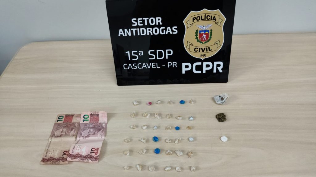 Polícia Civil prende homem por tráfico de drogas no Bairro Consolata