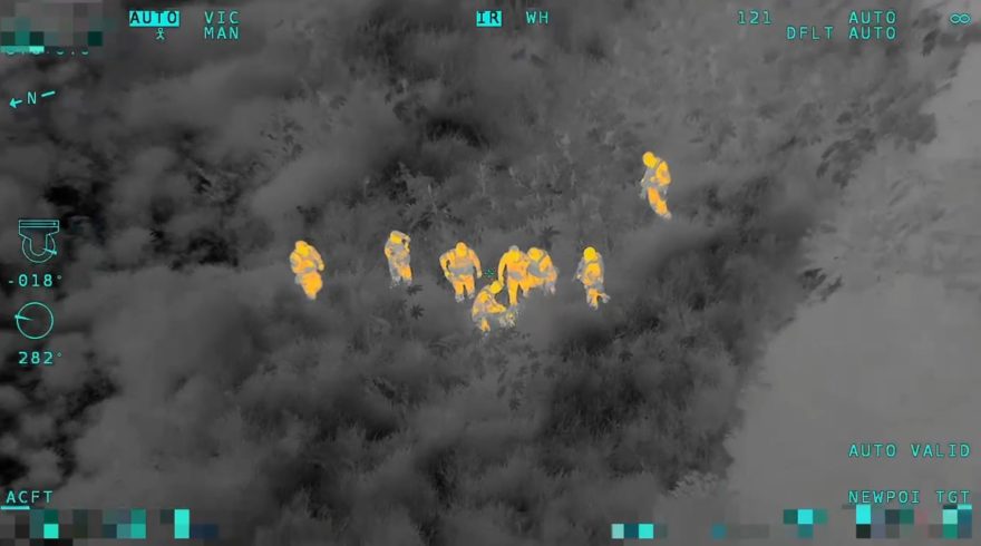 Impressionante: Vídeo mostra imagens do helicóptero durante perseguição a traficante na BR-277