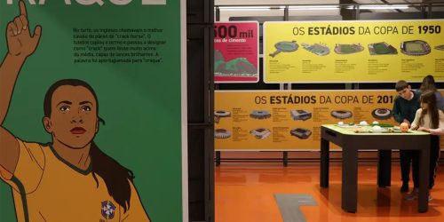 TV Brasil exibe jogo do Brasileirão Feminino no Museu do Futebol em SP Imagem referente a TV Brasil exibe jogo do Brasileirão Feminino no Museu do Futebol em SP