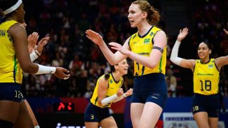 Vôlei: seleção feminina bate Bélgica na 2ª semana da Liga das Nações