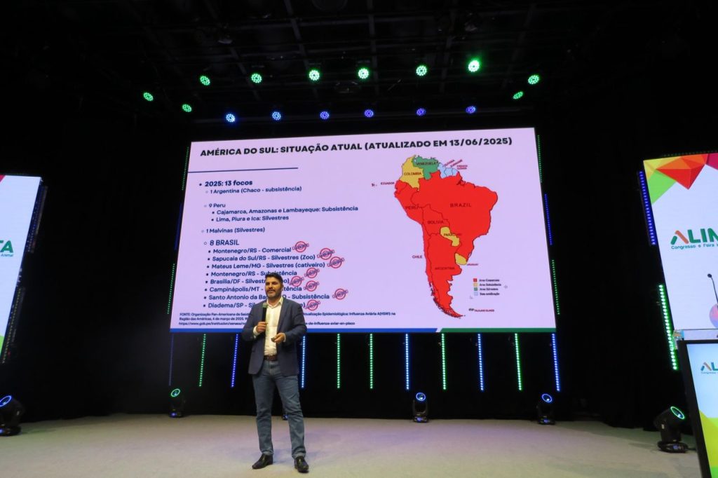 Paraná mostra resultados da política de saúde animal para a agroindústria em evento global