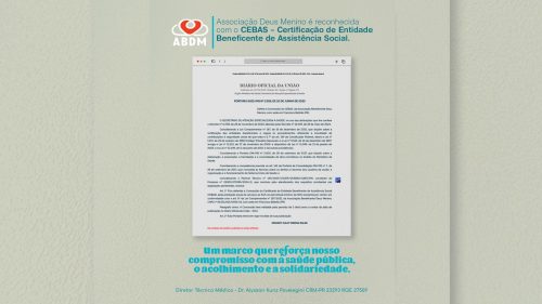 Associação Deus Menino, de Francisco Beltrão, conquista certificação federal de entidade beneficente Imagem referente a Associação Deus Menino, de Francisco Beltrão, conquista certificação federal de entidade beneficente