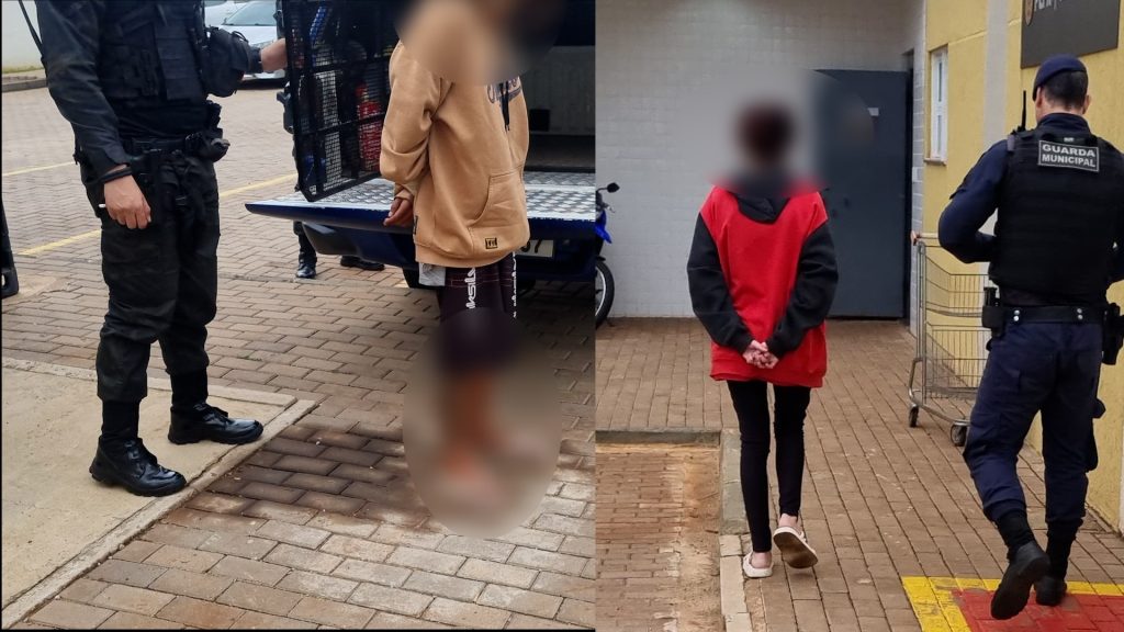 Jovem são flagrados pela Guarda Municipal fumando maconha no Jardim Veneza
