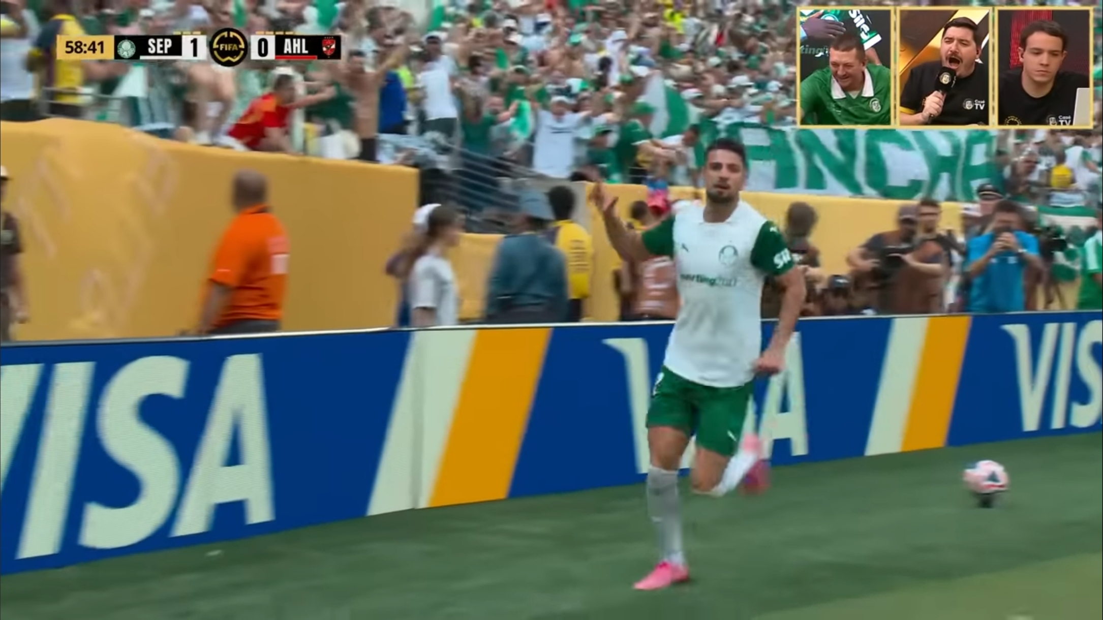 Palmeiras bate Al Ahly e vira líder no Grupo A do Mundial