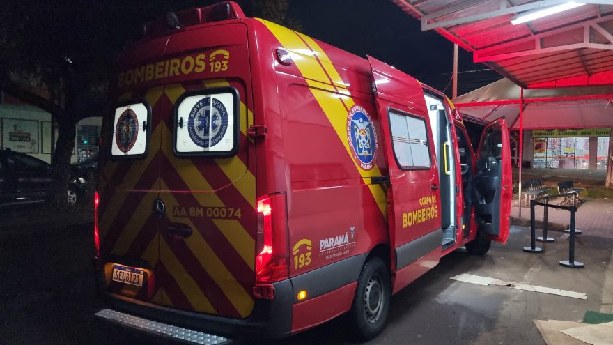 Jovem é socorrido após agressão violenta na zona norte de Cascavel